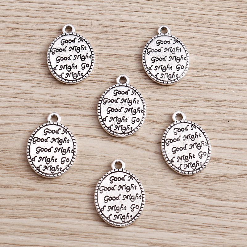 Tusember 15Pcs 15*21mm Alloy S - огляд і ціна Jewelry Making Date Night