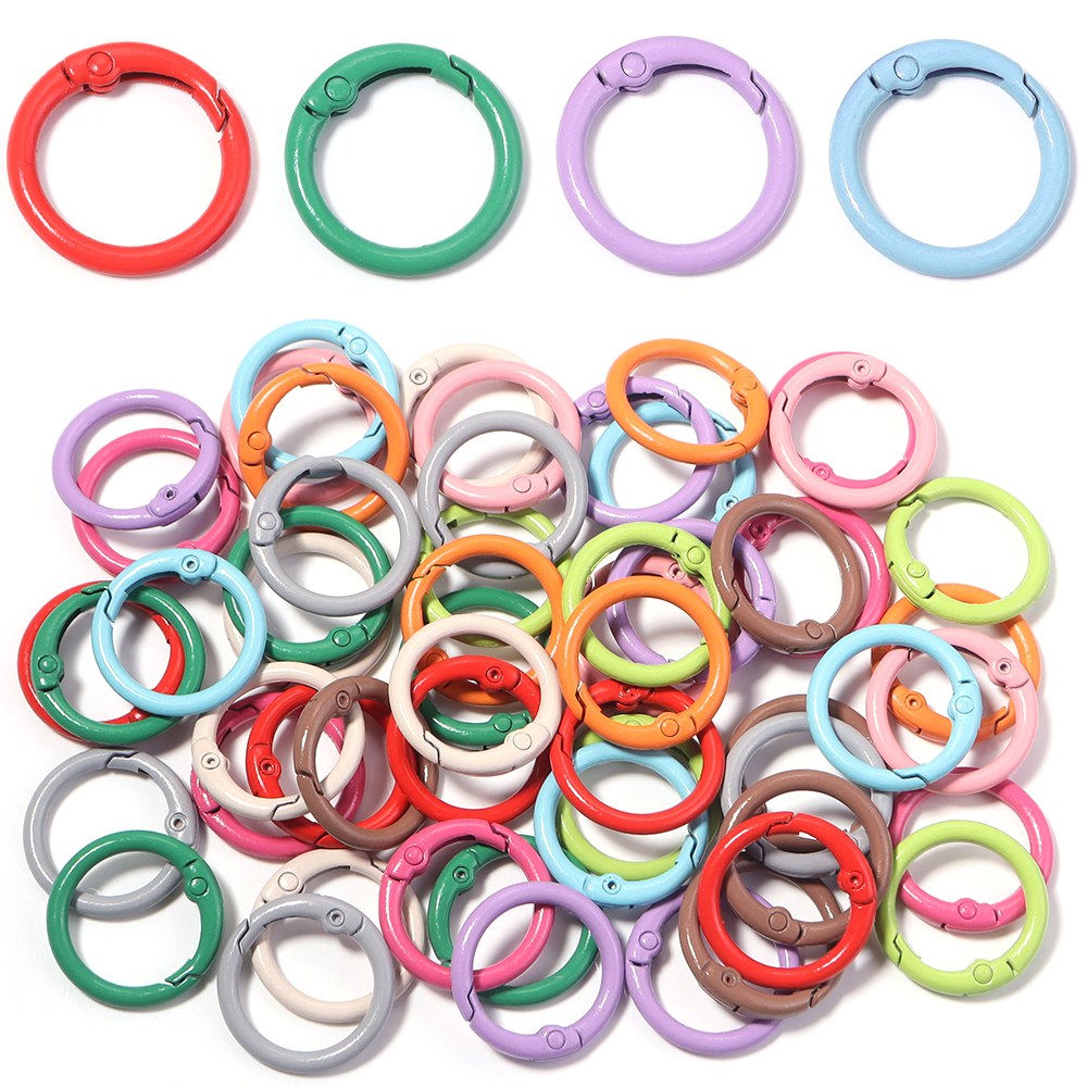 20Pcs/Lot Metal O Ring Spring  - огляд і ціна Jewelry Making Necklaces