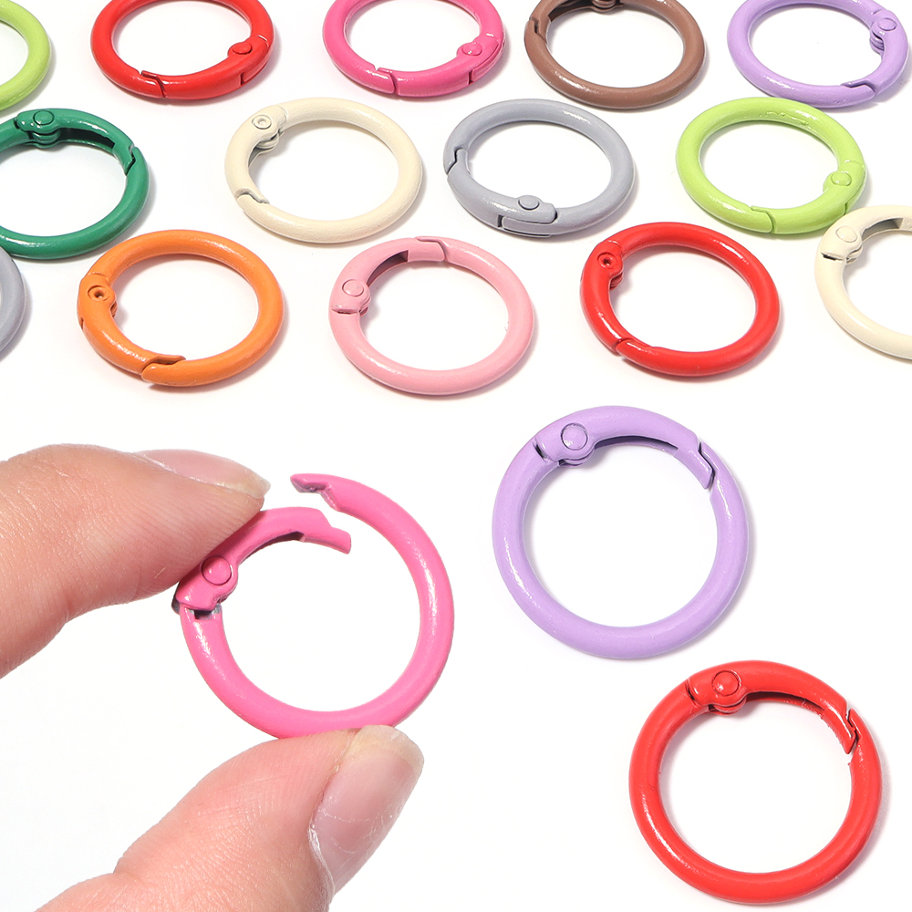 20Pcs/Lot Metal O Ring Spring  - огляд і ціна Jewelry Making Necklaces