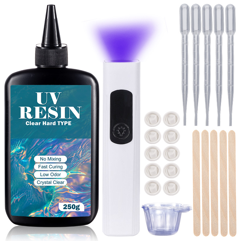 UV Resin Kit with Light Upgrad - огляд і ціна Jewelry Making Light