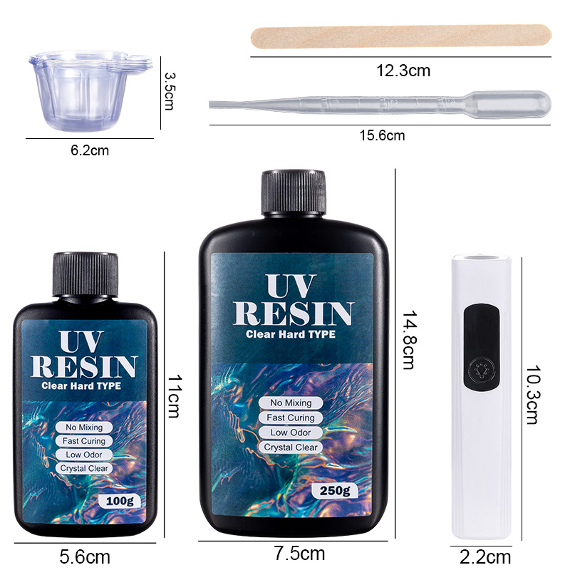 UV Resin Kit with Light Upgrad - огляд і ціна Jewelry Making Light