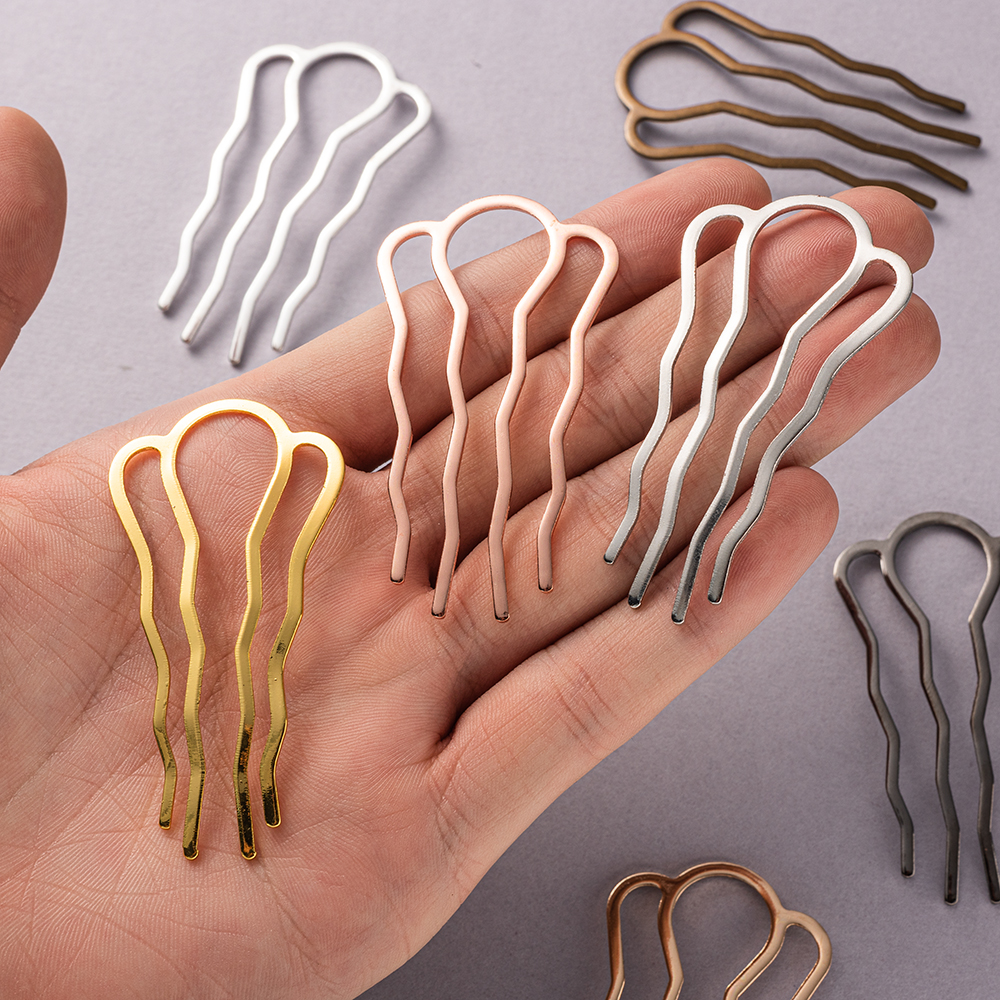 5pcs U-Shape Hair Fork Clip St - огляд і ціна Jewelry Making Education