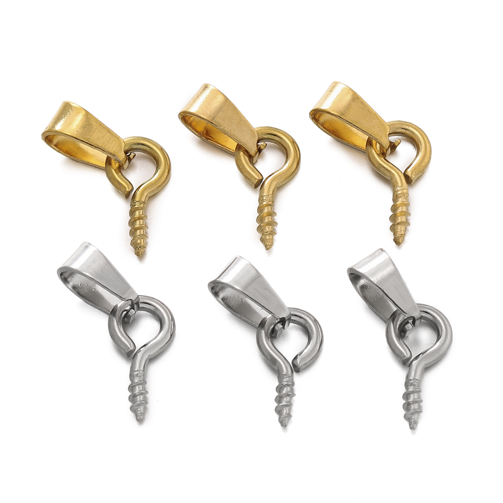 20pcs Stainless Steel Screw Ey - огляд і ціна Jewelry Making Drill