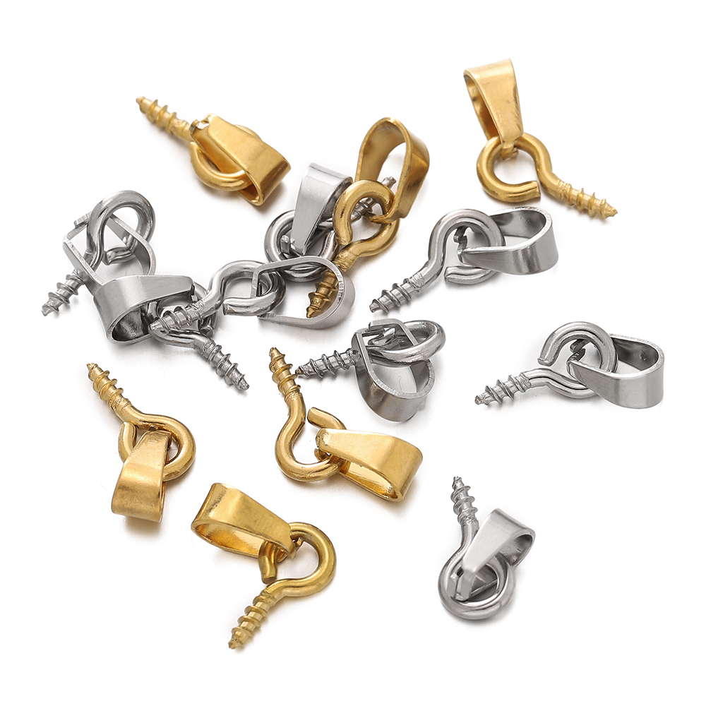 20pcs Stainless Steel Screw Ey - огляд і ціна Jewelry Making Drill