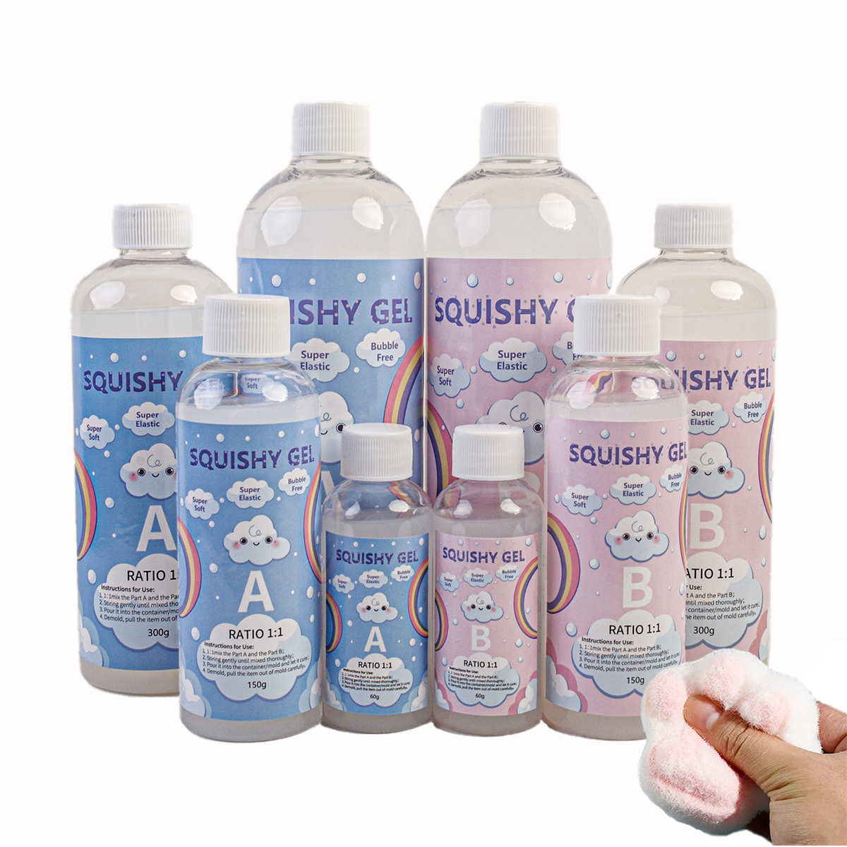 Squishy Gel Soft Liquid Resin  - огляд і ціна Jewelry Making Glue