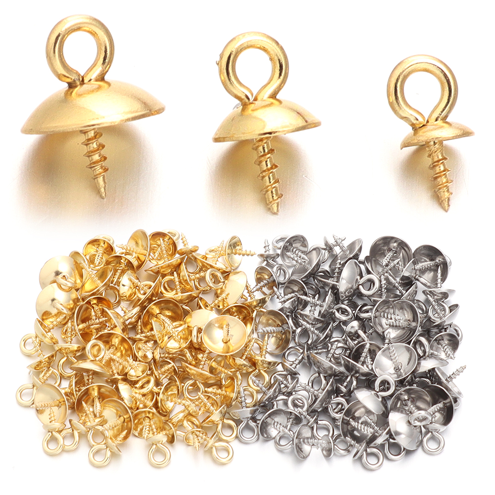 20pcs Stainless Steel Screw Ey - огляд і ціна Jewelry Making Drill