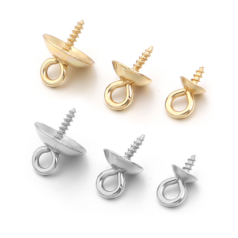 20pcs Stainless Steel Screw Ey - огляд і ціна Jewelry Making Drill