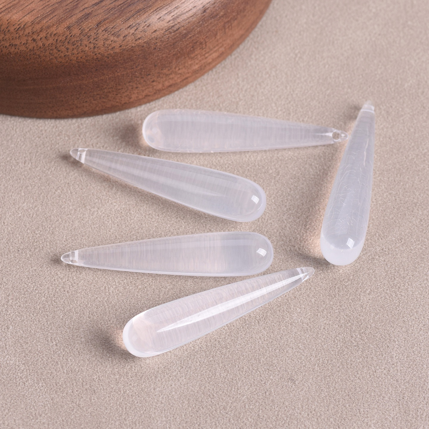 10pcs Long Teardrop Shape 35x7 - огляд і ціна Jewelry Making Drill