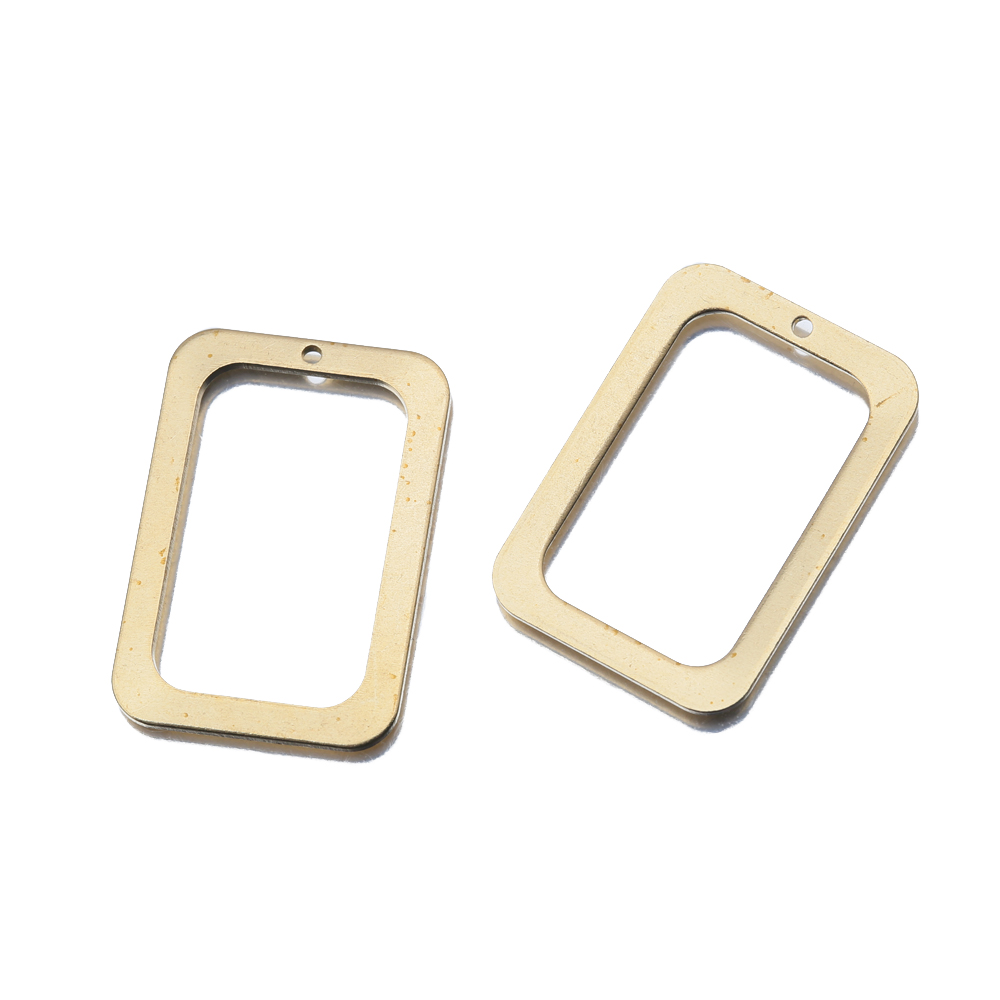 10Pcs Raw Brass Rectangle Holl - огляд і ціна Resin Mold Jewelry