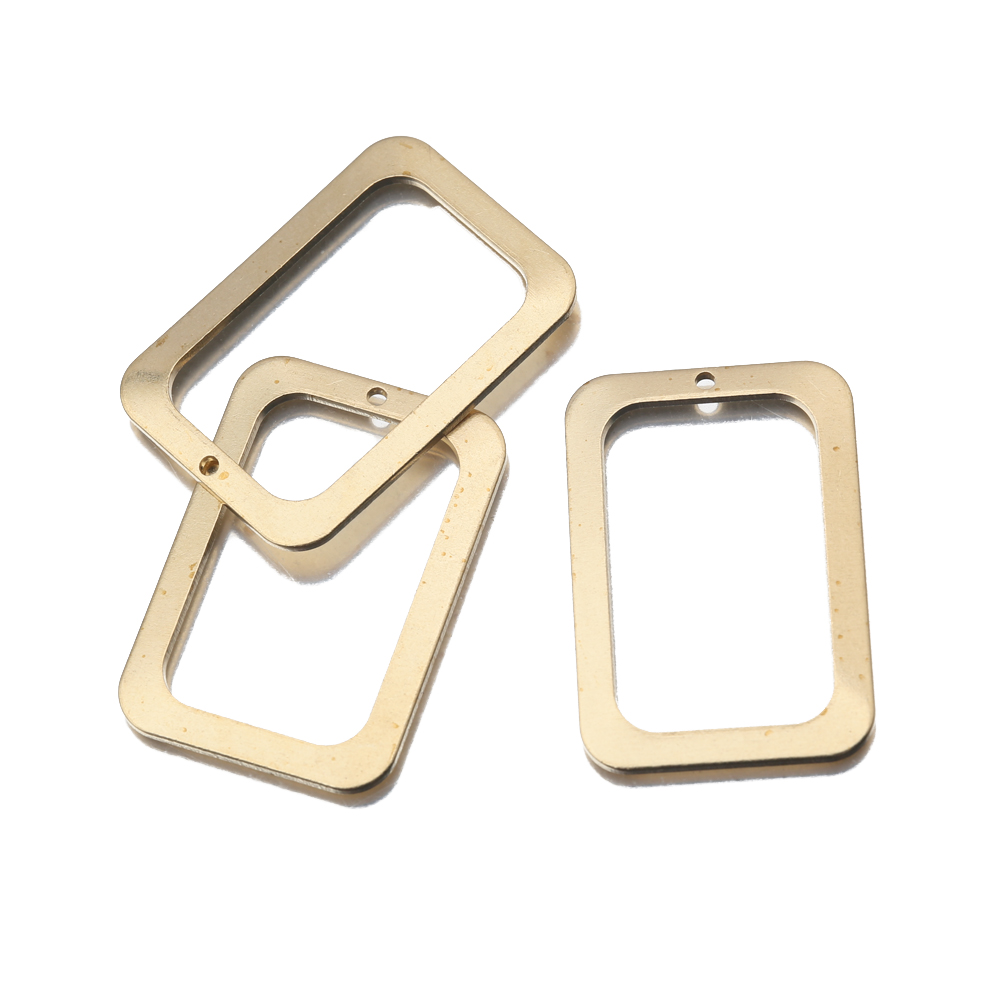 10Pcs Raw Brass Rectangle Holl - огляд і ціна Resin Mold Jewelry