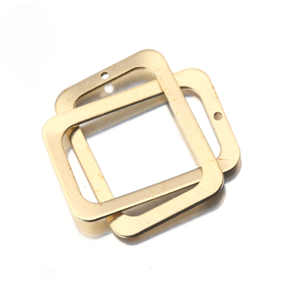 10Pcs Raw Brass Rectangle Holl - огляд і ціна Resin Mold Jewelry