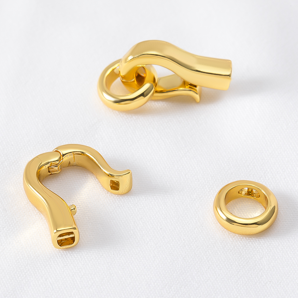 2pcs 4pcs 18K Gold Plated Bras - огляд і ціна Jewelry Making Ideas