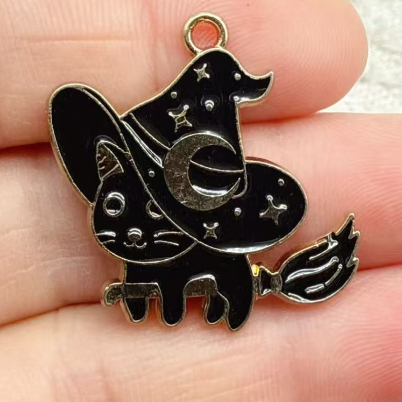 10pcs Original Alloy Enamel Bl - огляд і ціна Jewelry Making Necklaces