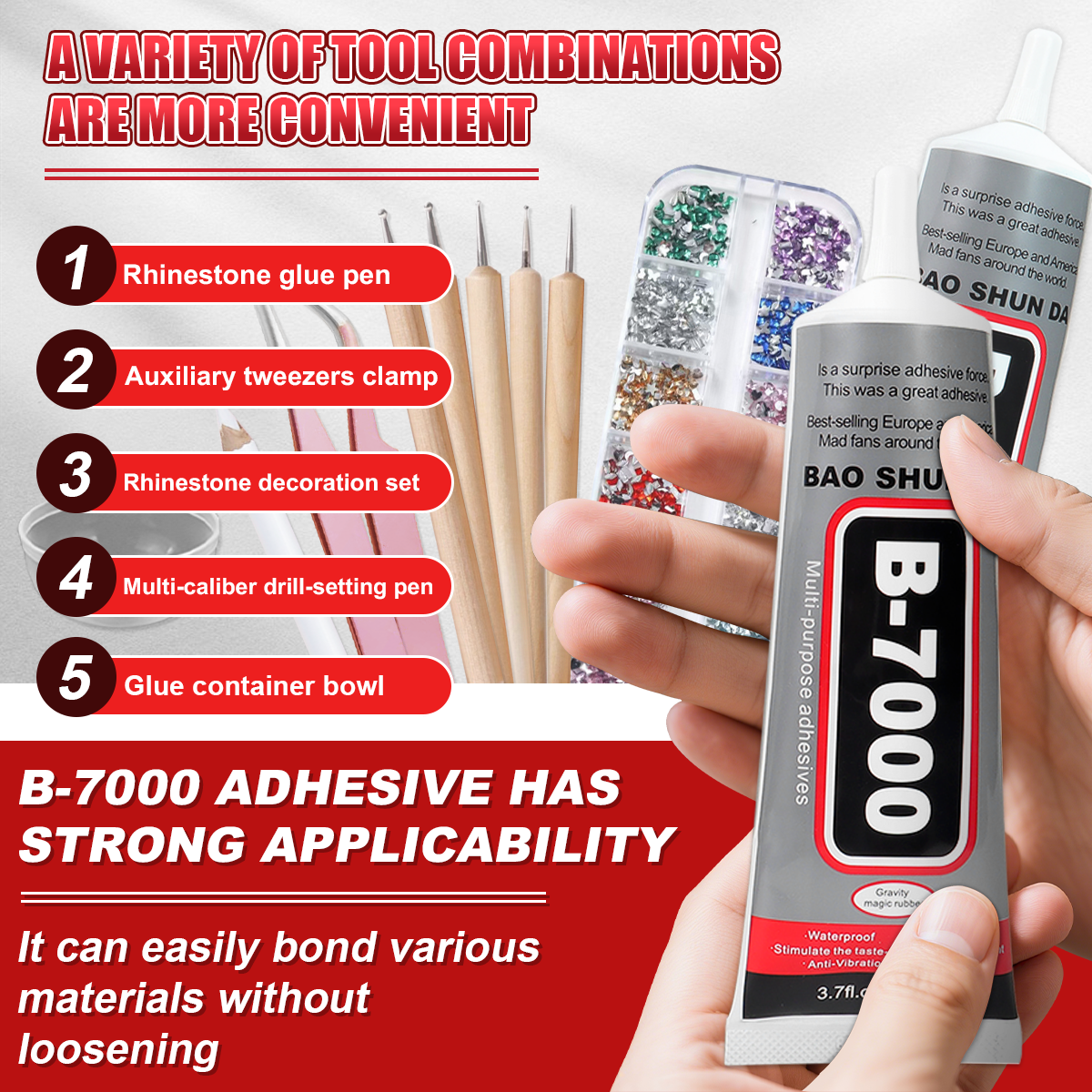 B7000 50ml Multipurpose Indust - огляд і ціна Jewelry Making Glue