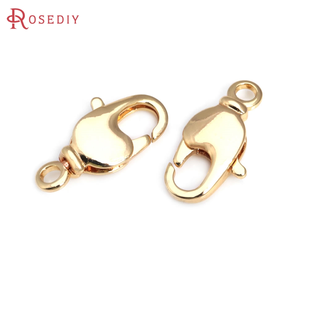 18K Gold Color Brass Rotatable - огляд і ціна Jewelry Making Metal Supplies