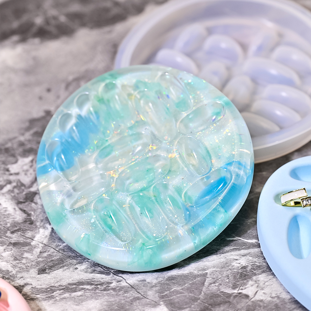 S0150 Love Heart Round Ring St - огляд і ціна Resin Mold Jewelry