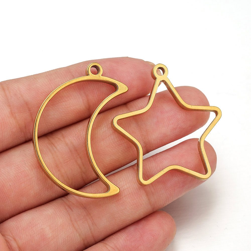 10pcs Stainless Steel Geometri - огляд і ціна Resin Mold Jewelry