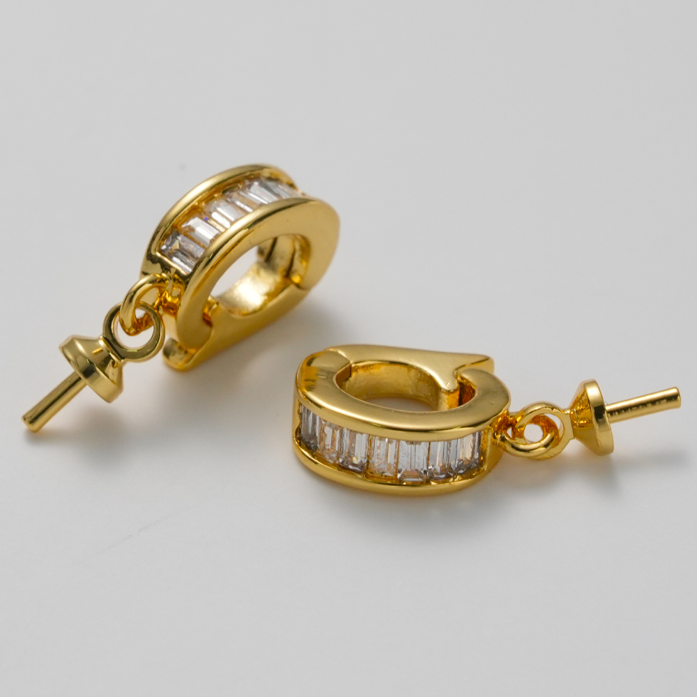 2pcs 18K Gold Plated Brass Eye - огляд і ціна Jewelry Making Drill