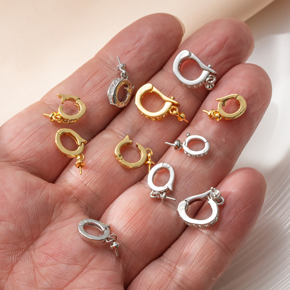 2pcs 18K Gold Plated Brass Eye - огляд і ціна Jewelry Making Drill