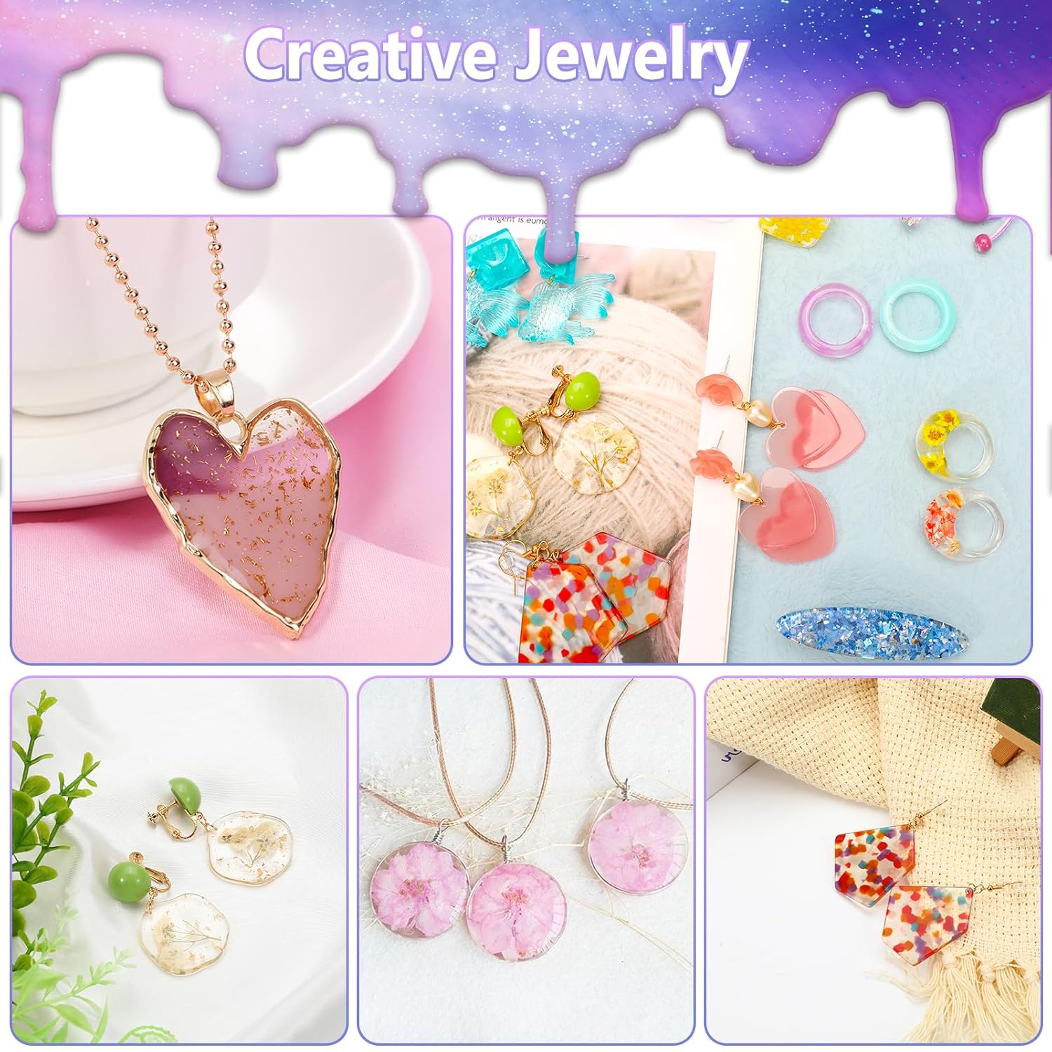 UV Resin Jewelry Making Kit Cr - огляд і ціна Jewelry Making Light