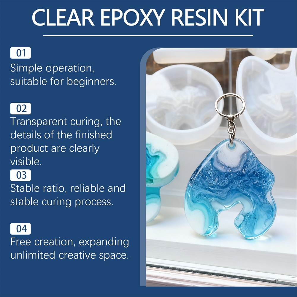 DIY Crystals Clear Epoxys Resi - огляд і ціна Resin Mold Jewelry