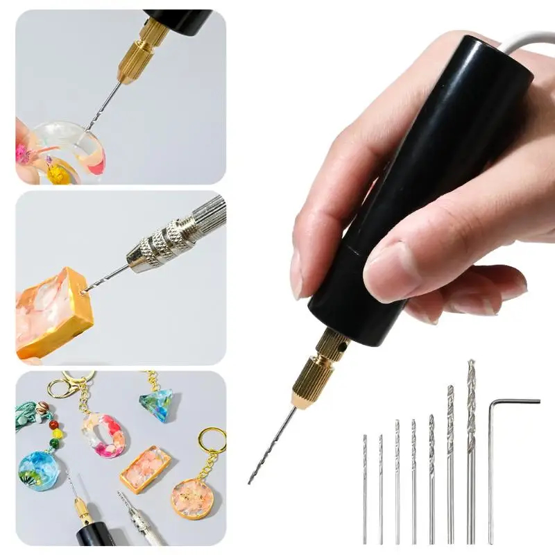 Handheld Mini Electric Drill D - огляд і ціна Jewelry Making Dc