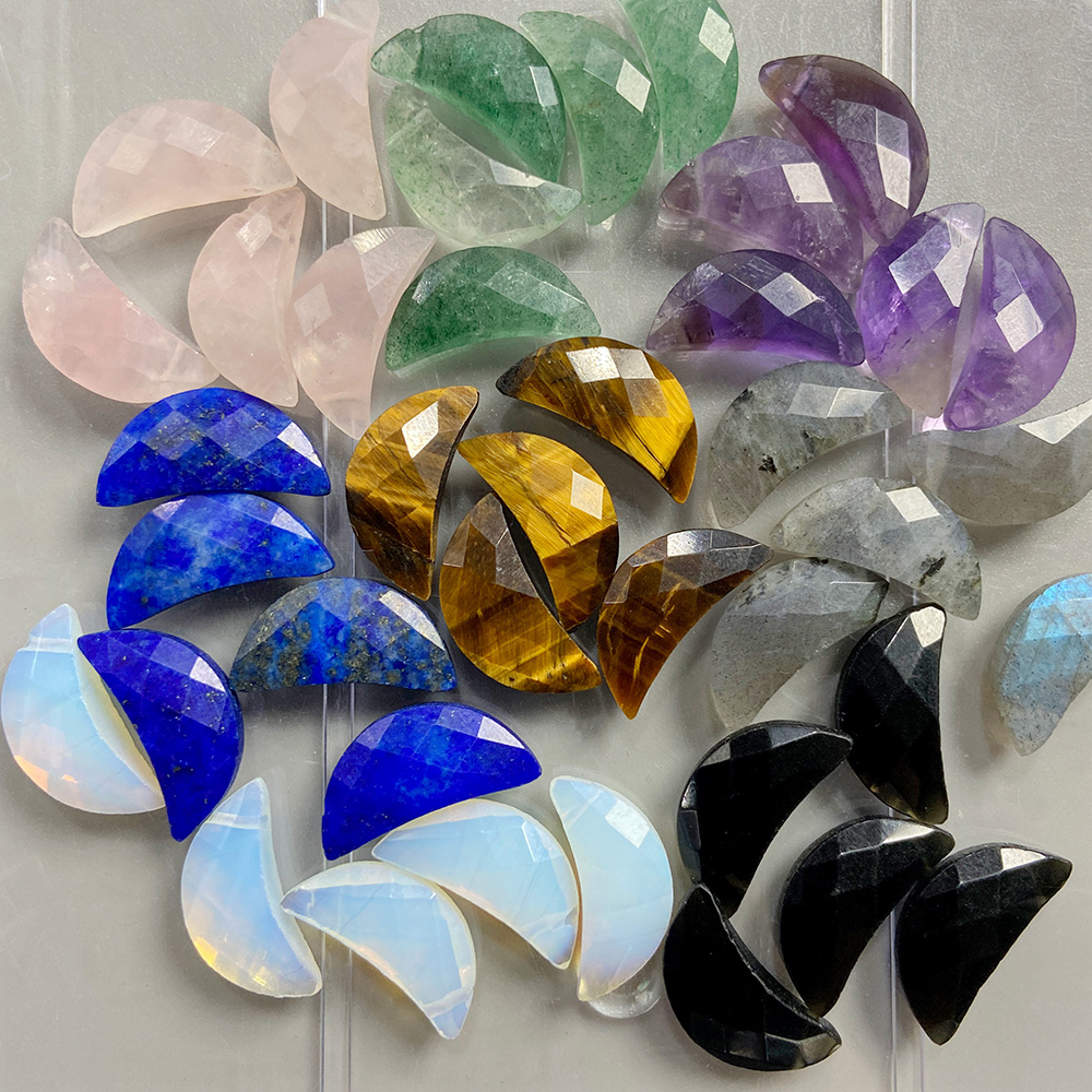 Top Drilled Moon Shape Stone B - огляд і ціна Jewelry Making Drill