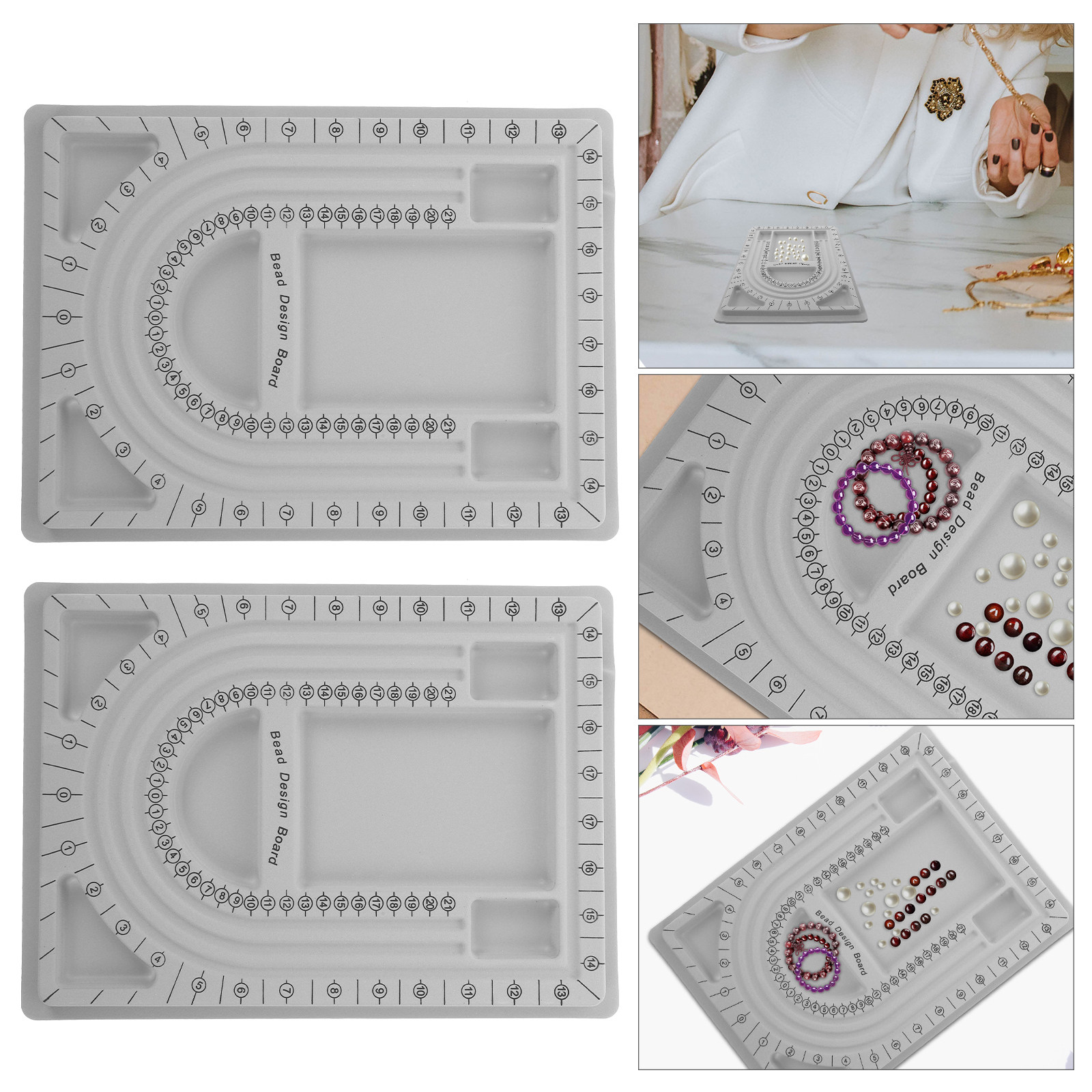 2Pcs Bead Design Board Jewelry - огляд і ціна Jewelry Making Necklaces