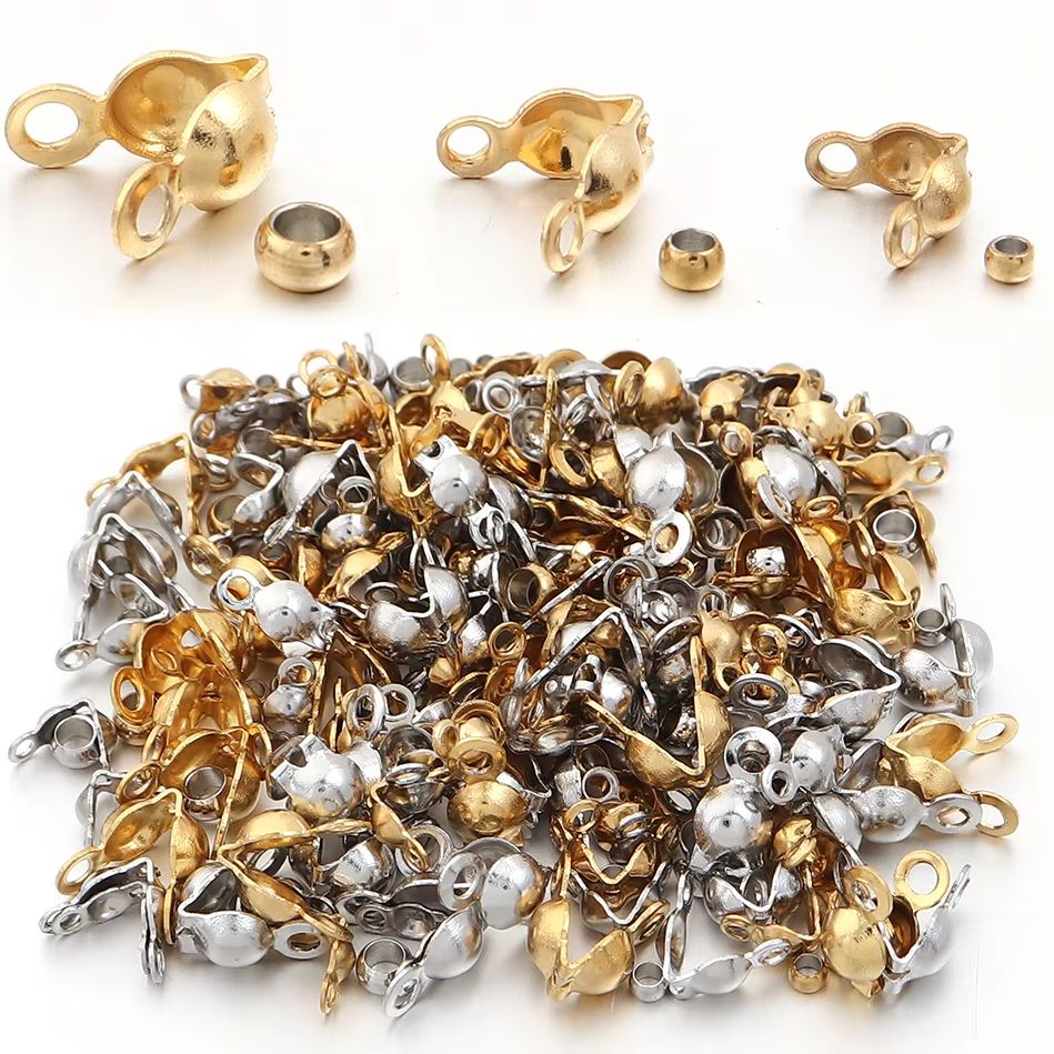 40-200pcs Stainless Steel Conn - огляд і ціна Jewelry Making Metal Supplies
