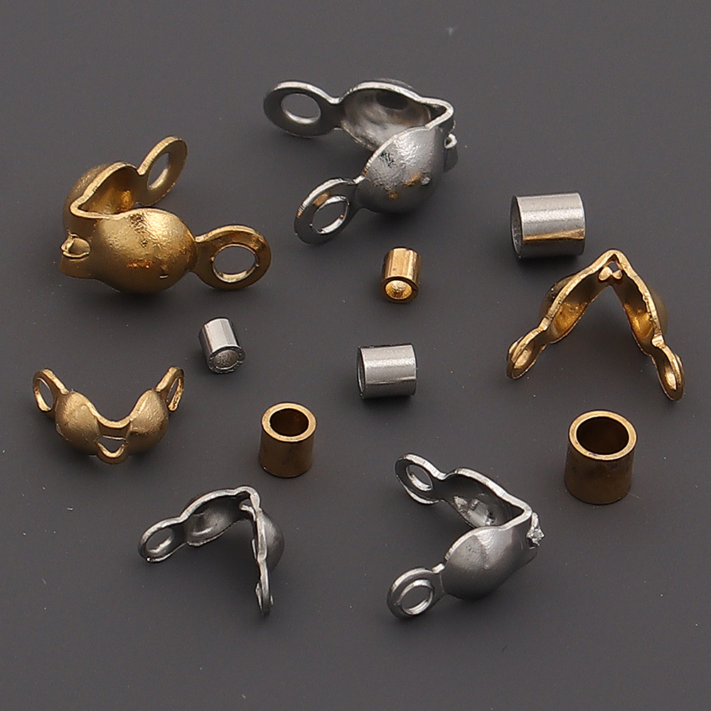 40-200pcs Stainless Steel Conn - огляд і ціна Jewelry Making Metal Supplies