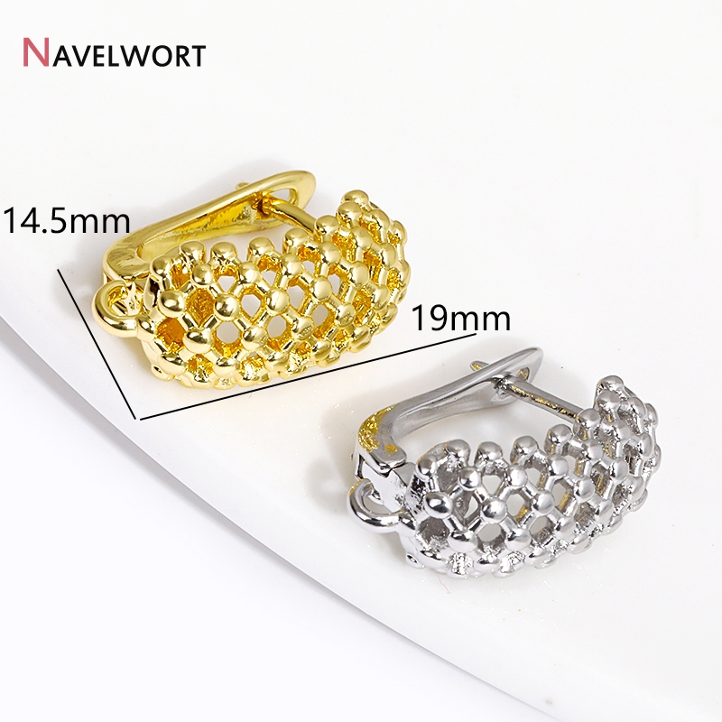 18K Gold Plated Brass  Hollow  - огляд і ціна Jewelry Making Metal Supplies