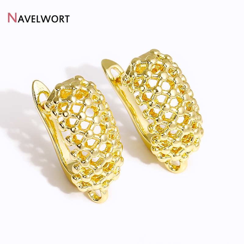 18K Gold Plated Brass  Hollow  - огляд і ціна Jewelry Making Metal Supplies