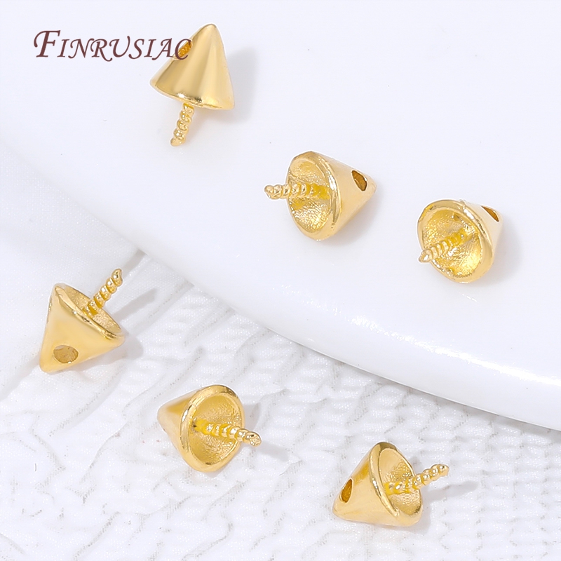 18K Gold Plated Cone Screw Pea - огляд і ціна Jewelry Making Drill