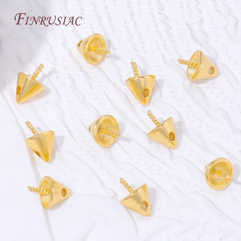 18K Gold Plated Cone Screw Pea - огляд і ціна Jewelry Making Drill