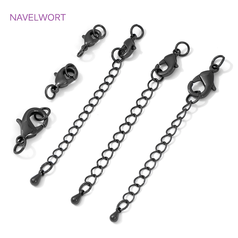 Black Color Brass Lobster Clas - огляд і ціна Jewelry Making Metal Supplies