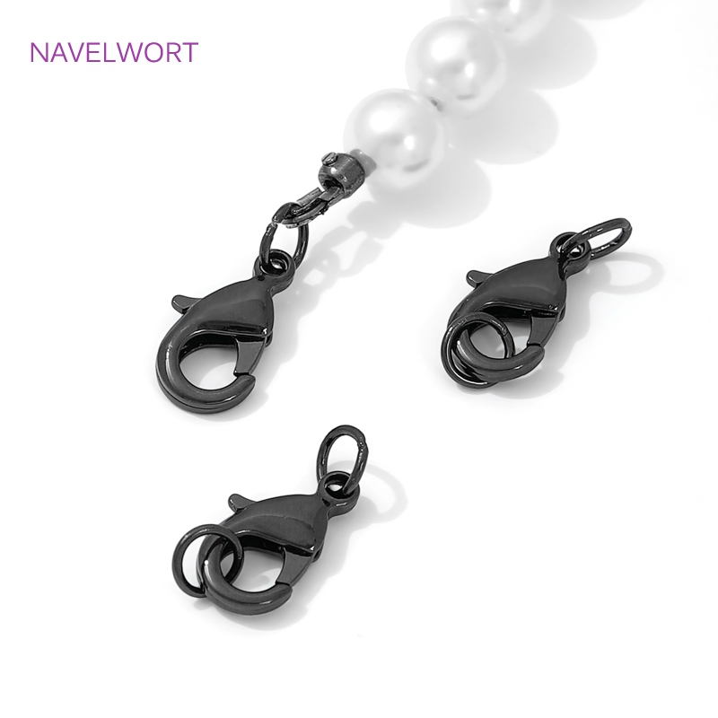 Black Color Brass Lobster Clas - огляд і ціна Jewelry Making Metal Supplies