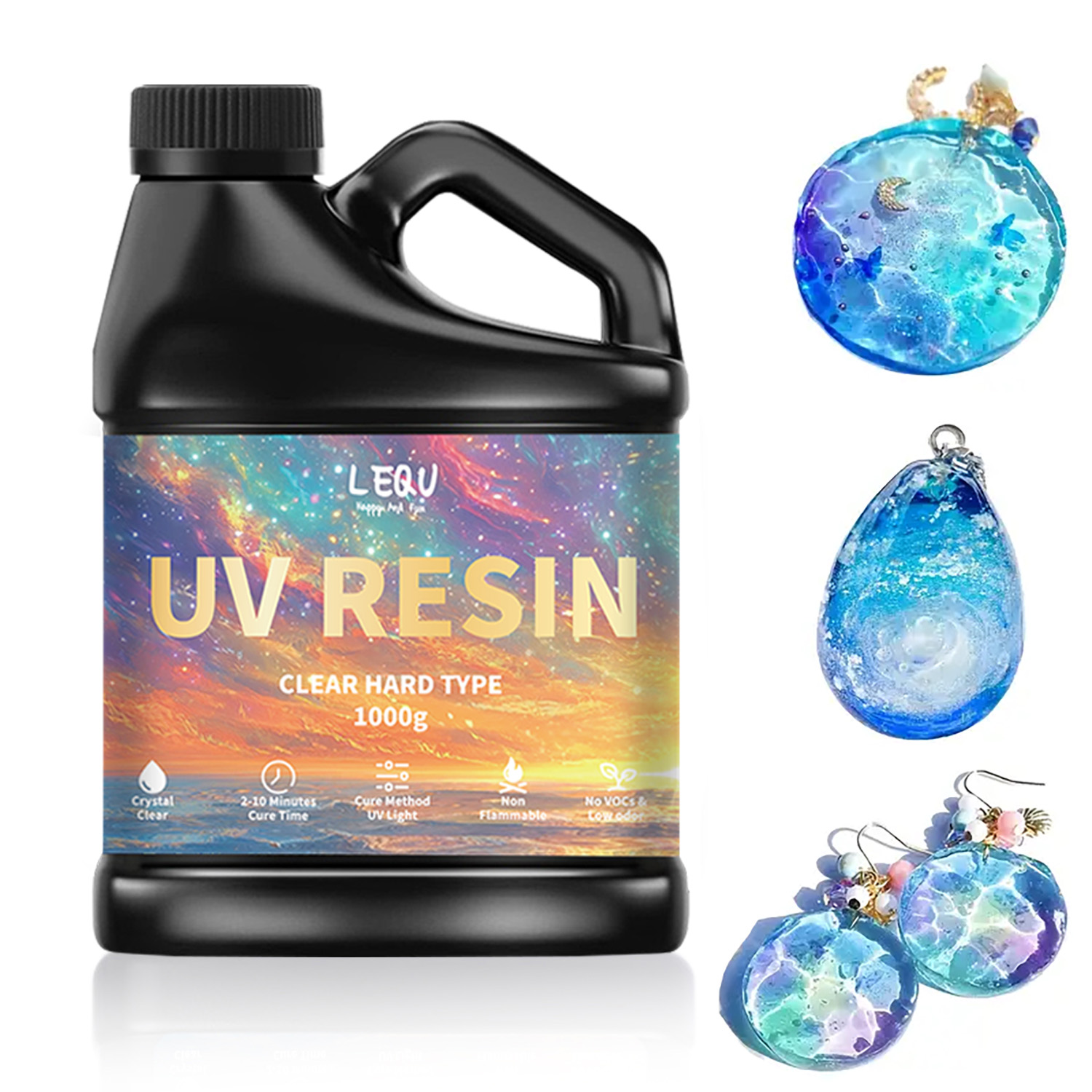 100/200/500/1000g UV Epoxy Res - огляд і ціна Jewelry Making Glue