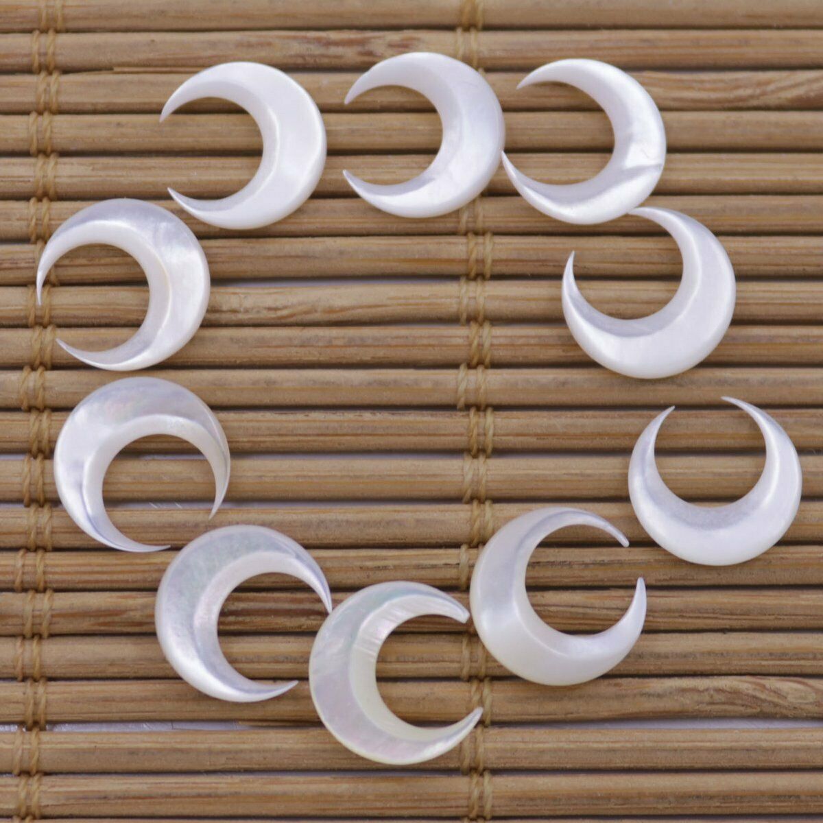 10 PCS Nail 3D Art Moon Shape  - огляд і ціна Jewelry Making Drill